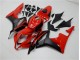 Nero Rosso ABS Plastica & Carenatura CBR 600 RR 2007-2008 Nero Rosso ABS Plastica & Carenatura CBR 600 RR 2007-2008