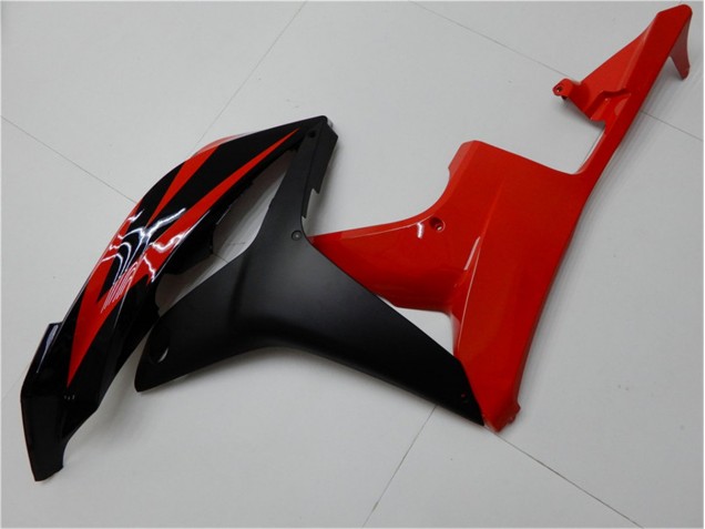 Nero Rosso ABS Plastica & Carenatura CBR 600 RR 2007-2008 Nero Rosso ABS Plastica & Carenatura CBR 600 RR 2007-2008