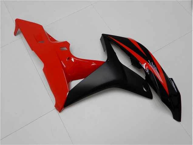 Nero Rosso ABS Plastica & Carenatura CBR 600 RR 2007-2008 Nero Rosso ABS Plastica & Carenatura CBR 600 RR 2007-2008