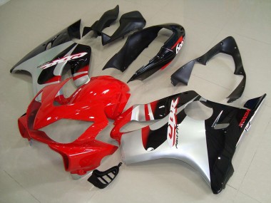 Nero Rosso Argento ABS Plastica CBR 600 F4i 2004-2007