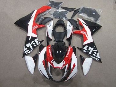 Nero Rosso Bianco Carene GSXR 600 K11 2011-2024