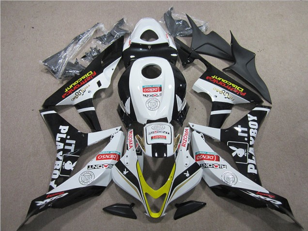 Nero Rosso Bianco DENSO Carene CBR 600 RR 2007-2008 Nero Rosso Bianco DENSO Carene CBR 600 RR 2007-2008