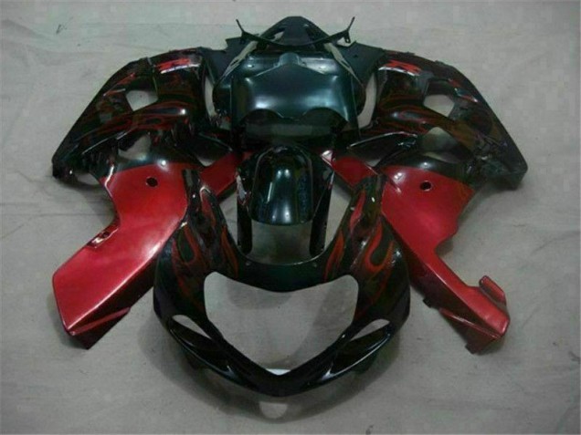 Nero Rosso Carene GSXR 600 / 750 K1 K2 K3 2001-2003 Nero Rosso Carene GSXR 600 / 750 K1 K2 K3 2001-2003