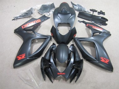 Nero Rosso Decal Carene GSXR 600 K6 2006-2007