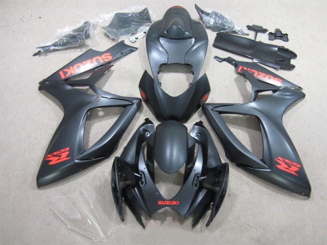 Nero Rosso Decal Carene GSXR 600 K6 2006-2007 Nero Rosso Decal Carene GSXR 600 K6 2006-2007