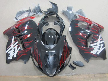 Nero Rosso Fiamma Carena GSXR 1300 Hayabusa 1996-2007