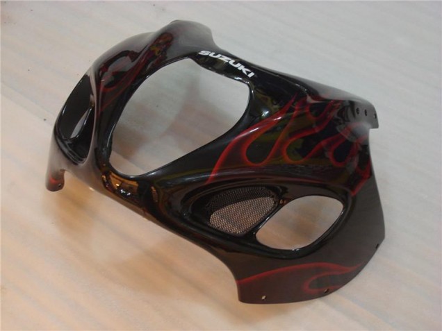 Nero Rosso Fiamma Carene GSXR 1300 Hayabusa 1996-2007 Nero Rosso Fiamma Carene GSXR 1300 Hayabusa 1996-2007