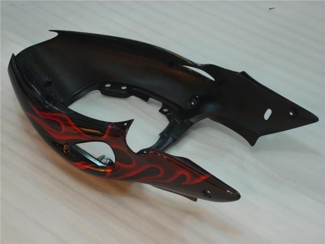Nero Rosso Fiamma Carene GSXR 1300 Hayabusa 1996-2007 Nero Rosso Fiamma Carene GSXR 1300 Hayabusa 1996-2007