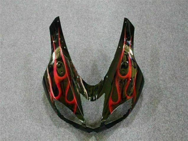 Nero Rosso Fiamma Kit Carenatura ZX6R 2007-2008 Nero Rosso Fiamma Kit Carenatura ZX6R 2007-2008