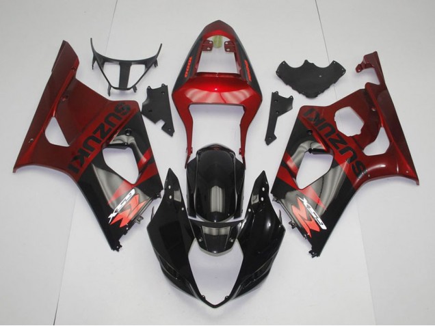 Nero Rosso Kits Carene Completa GSXR 1000 K3 2003-2004 Nero Rosso Kits Carene Completa GSXR 1000 K3 2003-2004