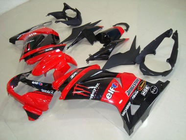 Nero Rosso Monster ABS Kits Carena ZX 250R 2008-2012