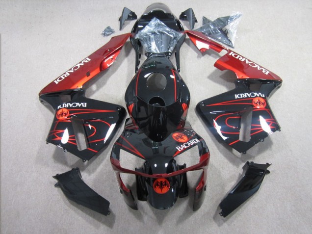 Nero Rosso RACARDI Carene CBR 600 RR 2003-2004 Nero Rosso RACARDI Carene CBR 600 RR 2003-2004