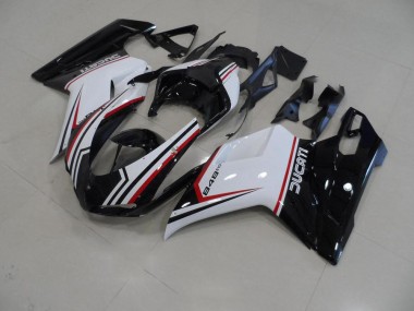 Nero Tricolore Carene Ducati 848 1098 1198 2007-2014
