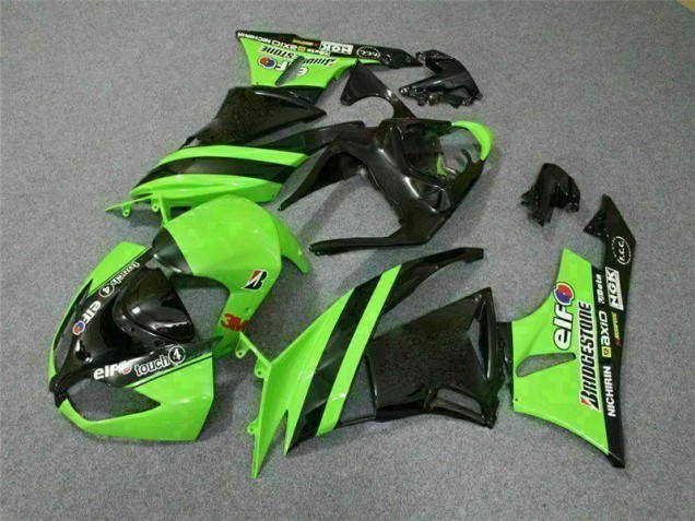 Nero Verde 3M Touch4 Carene ZX6R 2009-2012 Nero Verde 3M Touch4 Carene ZX6R 2009-2012
