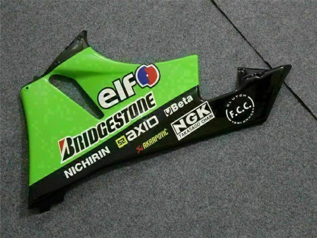 Nero Verde 3M Touch4 Carene ZX6R 2009-2012 Nero Verde 3M Touch4 Carene ZX6R 2009-2012
