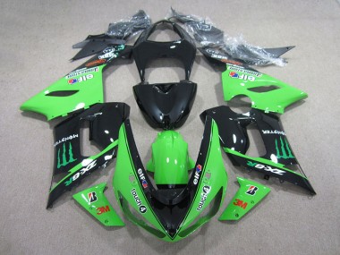 Nero Verde 3M Touch4 Monster Carene ZX6R 2005-2006