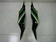 Nero Verde Kit Carenatura Completa ZX6R 2013-2018 Nero Verde Kit Carenatura Completa ZX6R 2013-2018