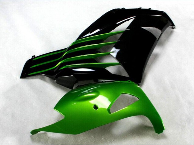 Nero Verde Kit Carenatura ZX14R ZZR 1400 2012-2021 Nero Verde Kit Carenatura ZX14R ZZR 1400 2012-2021