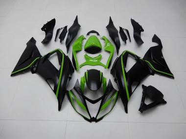 Nero Verde Kit Carene ZX6R 2013-2018