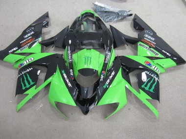 Nero Verde Monster Carene ZX10R 2003-2005