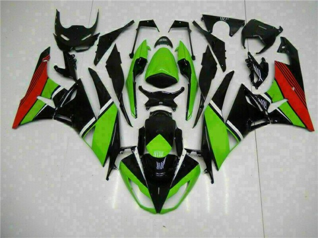 Nero Verde Rosso Carene ZX6R 2009-2012 Nero Verde Rosso Carene ZX6R 2009-2012