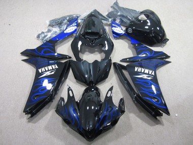 Nero con Blu Fiamma Carene R1 2007-2008