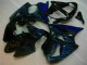 Nero con Blu Fiamma Carene ZX6R 2000-2002 Nero con Blu Fiamma Carene ZX6R 2000-2002