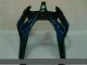 Nero con Blu Fiamma Carene ZX6R 2000-2002 Nero con Blu Fiamma Carene ZX6R 2000-2002