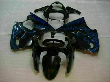 Nero con Blu Fiamma Carene ZX6R 2000-2002
