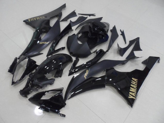 Nero con Oro Adesivo Carene R6 2008-2016 Nero con Oro Adesivo Carene R6 2008-2016