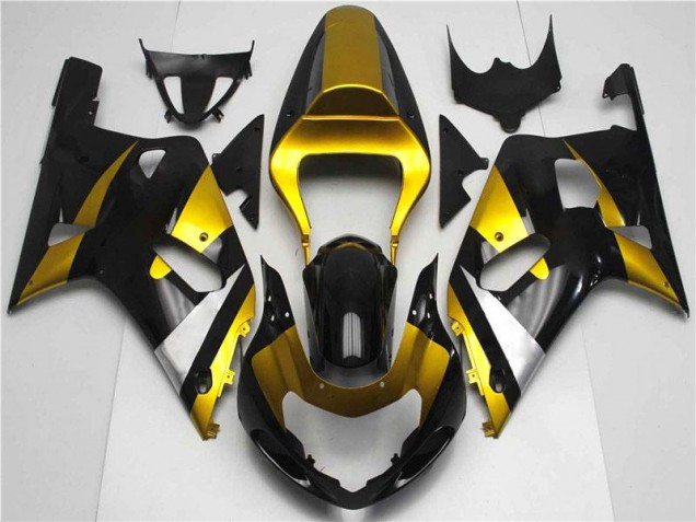 Oro Nero Carene GSXR 600 / 750 K1 K2 K3 2001-2003 Oro Nero Carene GSXR 600 / 750 K1 K2 K3 2001-2003