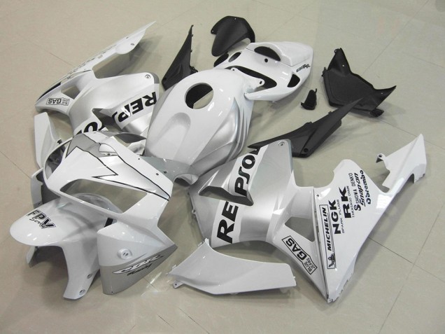 Repsol Bianco Argento Carene CBR 600 RR 2005-2006 Repsol Bianco Argento Carene CBR 600 RR 2005-2006