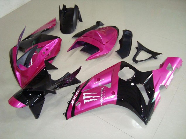 Rosa Nero Monster Carene ZX6R 2003-2004 Rosa Nero Monster Carene ZX6R 2003-2004