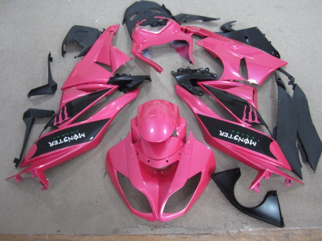 Rosa Nero Monster Carene ZX6R 2009-2012 Rosa Nero Monster Carene ZX6R 2009-2012