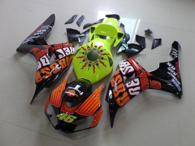 Rossi Fluro Verde Carene CBR 1000 RR 2006-2007