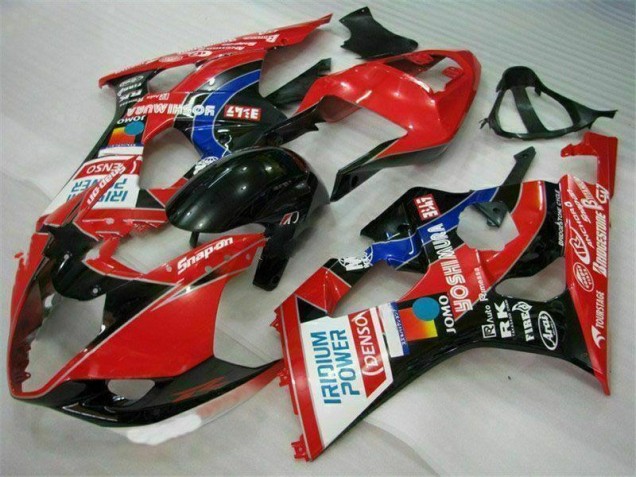 Rosso ABS Kits Carenatura GSXR 1000 K3 2003-2004 Rosso ABS Kits Carenatura GSXR 1000 K3 2003-2004