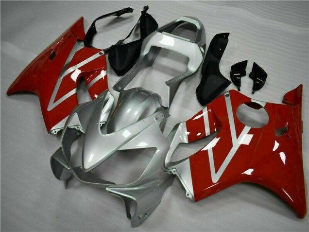 Rosso Argento Kit Carene Completa CBR 600 F4i 2001-2003 Rosso Argento Kit Carene Completa CBR 600 F4i 2001-2003
