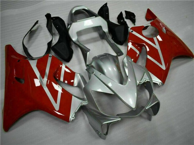 Rosso Argento Kit Carene Completa CBR 600 F4i 2001-2003 Rosso Argento Kit Carene Completa CBR 600 F4i 2001-2003