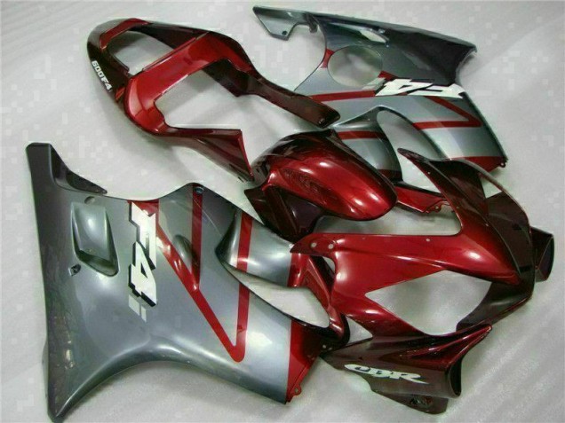 Rosso Argento Kit Completo Carenatura ABS CBR 600 F4i 2001-2003 Rosso Argento Kit Completo Carenatura ABS CBR 600 F4i 2001-2003