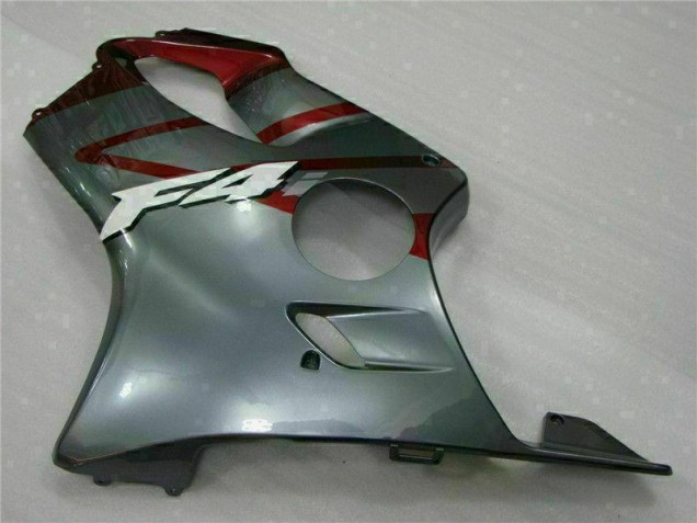 Rosso Argento Kit Completo Carenatura ABS CBR 600 F4i 2001-2003 Rosso Argento Kit Completo Carenatura ABS CBR 600 F4i 2001-2003