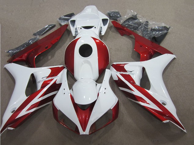 Rosso Bianco ABS Kits Carena CBR 1000 RR 2006-2007 Rosso Bianco ABS Kits Carena CBR 1000 RR 2006-2007