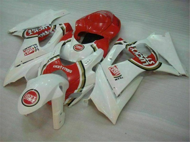 Rosso Bianco ABS Plastica & Carena GSXR 1000 K7 2007-2008 Rosso Bianco ABS Plastica & Carena GSXR 1000 K7 2007-2008