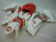 Rosso Bianco ABS Plastica & Carena GSXR 1000 K7 2007-2008 Rosso Bianco ABS Plastica & Carena GSXR 1000 K7 2007-2008