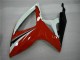 Rosso Bianco ABS Plastica & Carena GSXR 600 / 750 K6 2006-2007 Rosso Bianco ABS Plastica & Carena GSXR 600 / 750 K6 2006-2007
