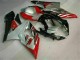 Rosso Bianco Kit Carene GSXR 1000 K5 2005-2006 Rosso Bianco Kit Carene GSXR 1000 K5 2005-2006