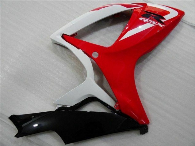 Rosso Bianco Kits Carenatura Iniezione GSXR 600 / 750 K6 2006-2007 Rosso Bianco Kits Carenatura Iniezione GSXR 600 / 750 K6 2006-2007