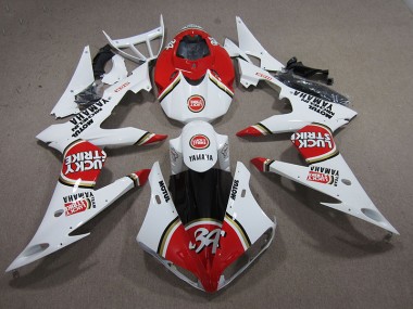 Rosso Bianco Lucky Strike Carene R1 2004-2006
