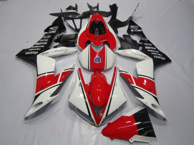 Rosso Bianco Nero Carena R1 2004-2006 Rosso Bianco Nero Carena R1 2004-2006
