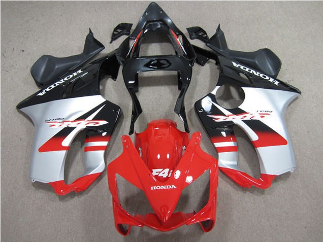 Rosso Bianco Nero Carene CBR 600 F4i 2001-2003 Rosso Bianco Nero Carene CBR 600 F4i 2001-2003