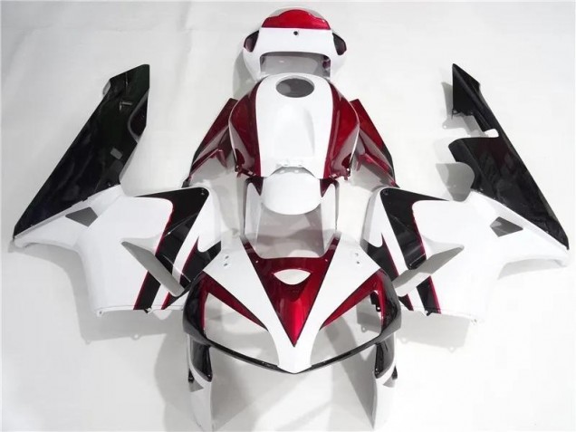 Rosso Bianco Nero Kits Carene Completa CBR 600 RR 2005-2006 Rosso Bianco Nero Kits Carene Completa CBR 600 RR 2005-2006
